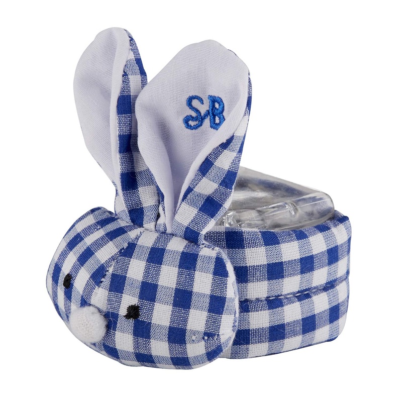 Stephan Baby Boo-Bunnie Comfort Toy & Boo Cube, Blue Plush