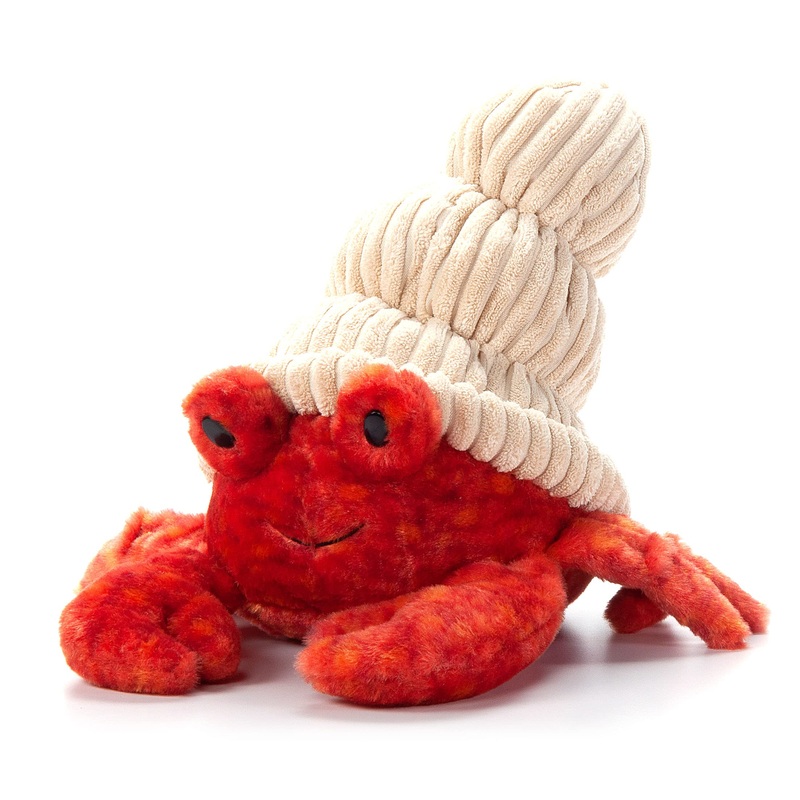 The Petting Zoo Hermit Crab Stuffed Animal Plushie, Gifts For Kids, Wild Onez Sealife Animals, Hermit Crab Plush Toy 12 Inches
