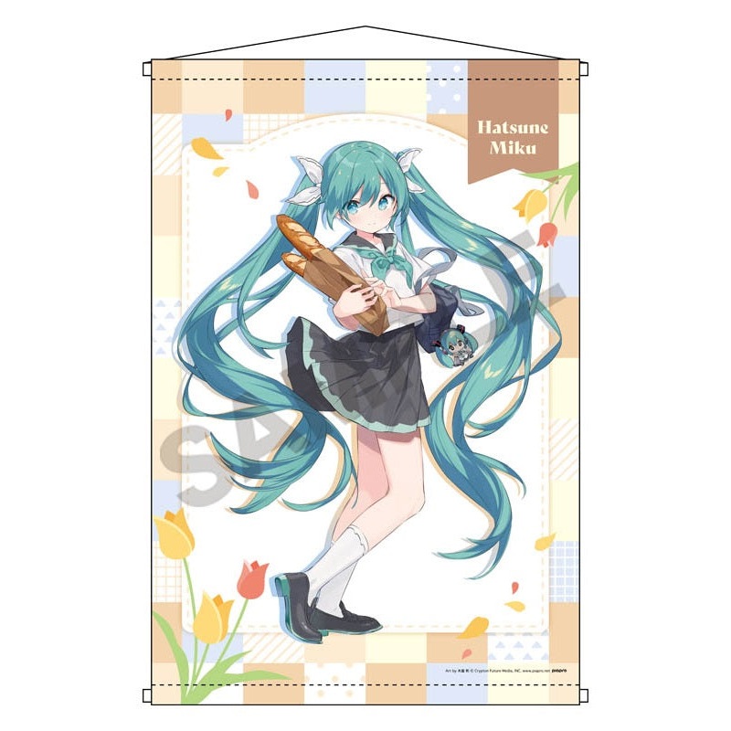 Hatsune Miku Crux B2 Tapestry Bread Town