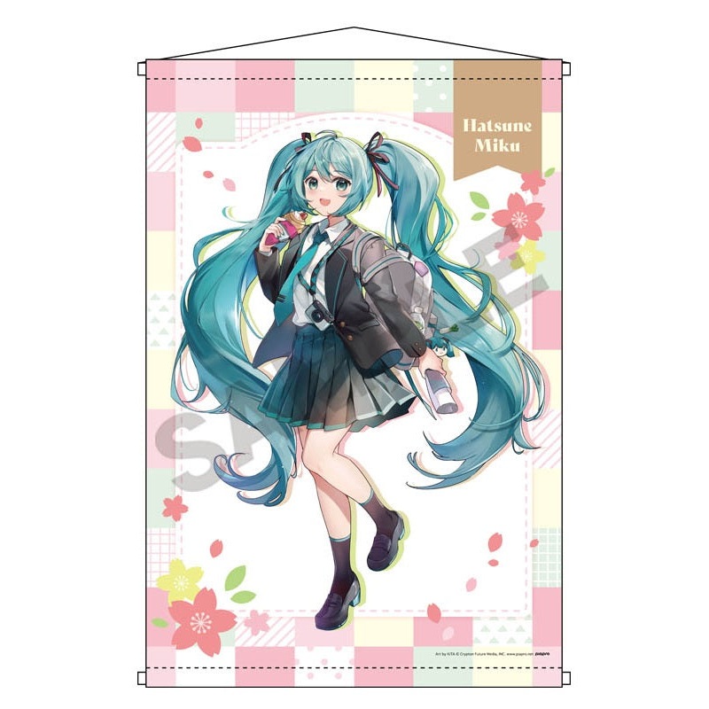 Hatsune Miku Crux B2 Tapestry School Trip