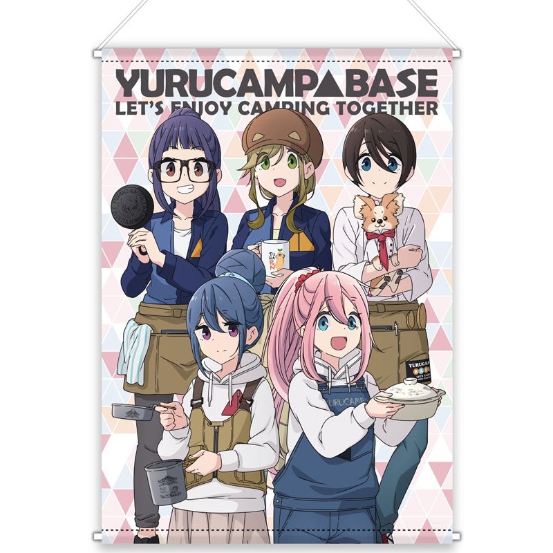 Yurucamp ACROSS YURUCAMP BASE B2 Tapestry