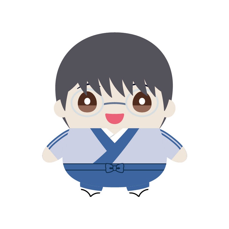 Gintama Movic Mamemate (Plush Mascot) Shimura Shinpachi