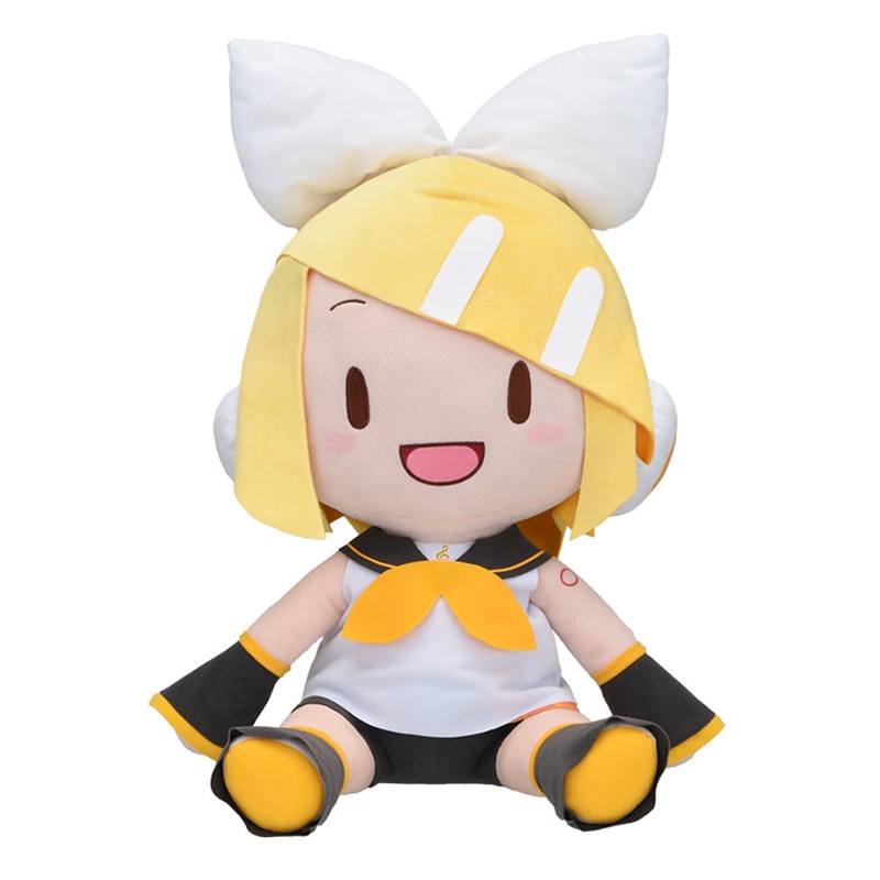 Hatsune Miku Series SEGA Fuwapuchi Rin Kagamine Fuwa Petit Dodeka Jumbo Plush