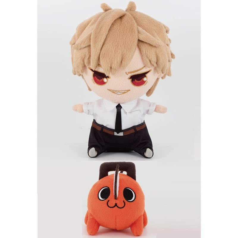 Chainsaw Man Sol International Plush Chocon-to-Friends Denji Pochita DX Edition