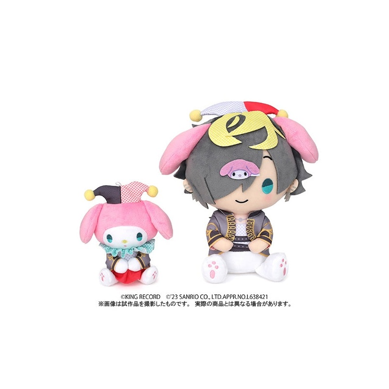 Hypnosismic -Division Rap Battle- Movic Sanrio Nakayoku Edit Plush Set Aimono Jyushi x My Melody