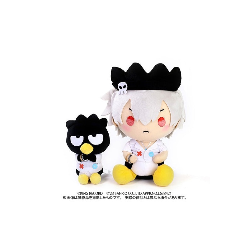 Hypnosismic -Division Rap Battle- Movic Sanrio Nakayoku Edit Plush Set Aohitsugi Samatoki x Bad Badtz-Maru