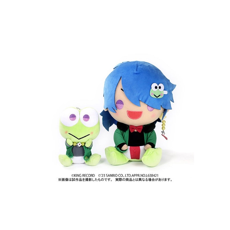Hypnosismic -Division Rap Battle- Movic Sanrio Nakayoku Edit Plush Set Arisugawa Dice x Kero Kero Keroppi