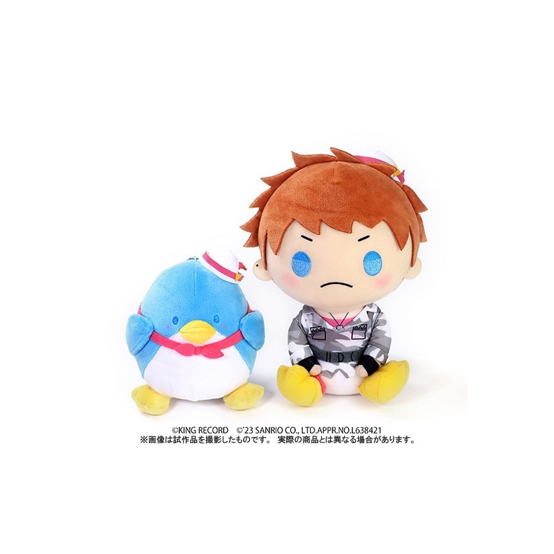 Hypnosismic -Division Rap Battle- Movic Sanrio Nakayoku Edit Plush Set Busujima Mason Rio x Tuxedosam