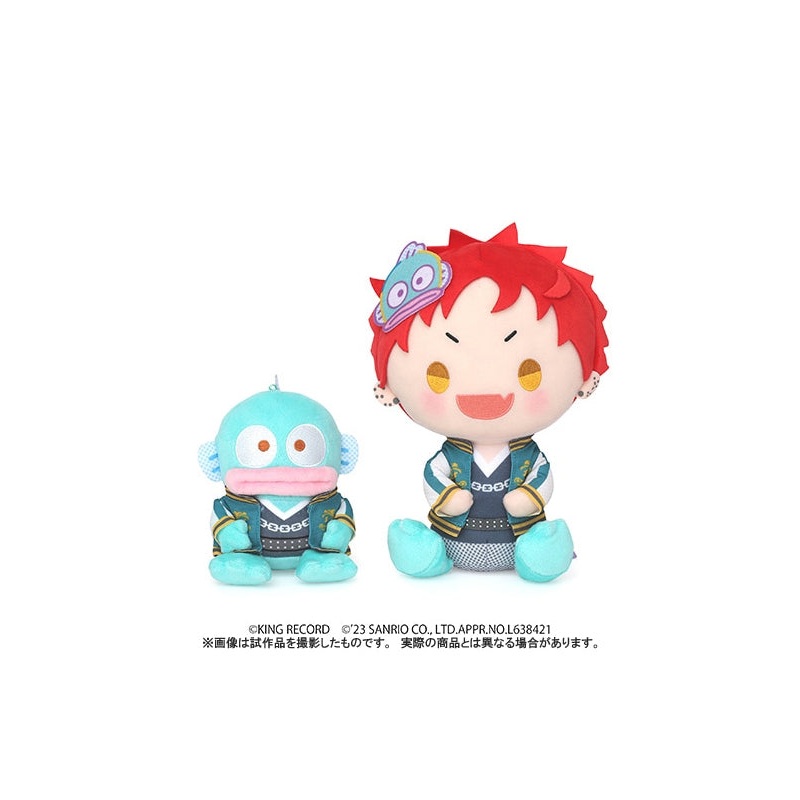 Hypnosismic -Division Rap Battle- Movic Sanrio Nakayoku Edit Plush Set Harai Kuko x Hangyodon
