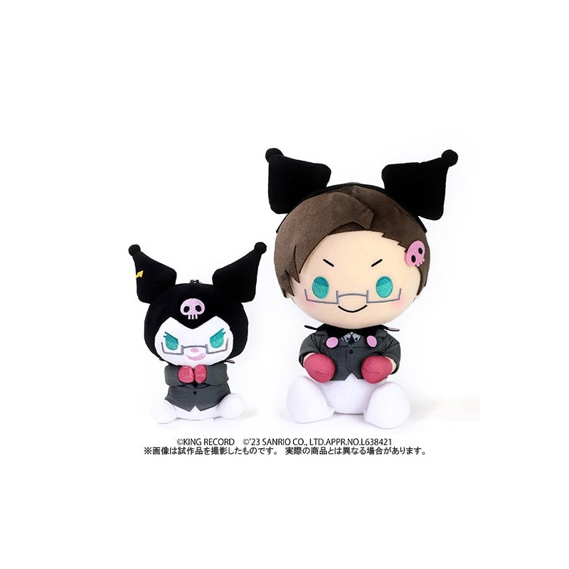 Hypnosismic -Division Rap Battle- Movic Sanrio Nakayoku Edit Plush Set Iruma Jyuto x Kuromi