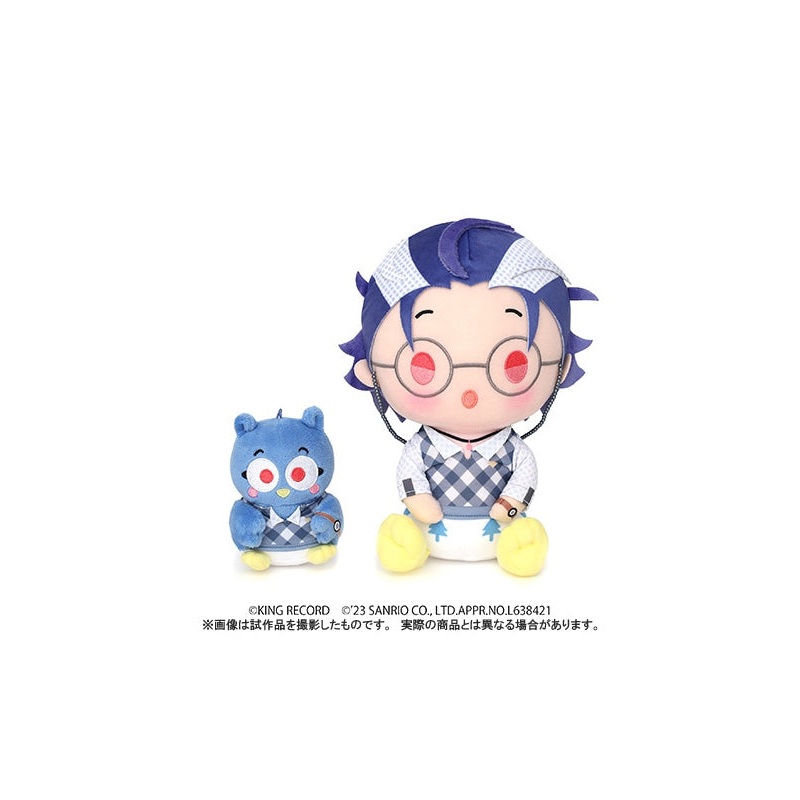 Hypnosismic -Division Rap Battle- Movic Sanrio Nakayoku Edit Plush Set Tsutsujimori Rosho x Pata Pata Peppy
