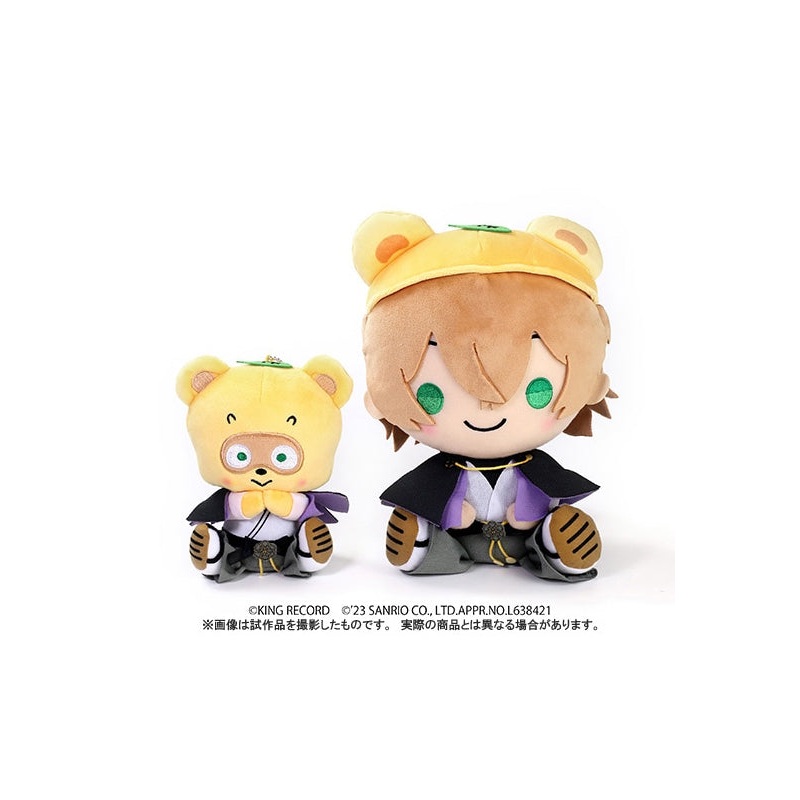 Hypnosismic -Division Rap Battle- Movic Sanrio Nakayoku Edit Plush Set Yumeno Gentaro x Pokopon Nikki