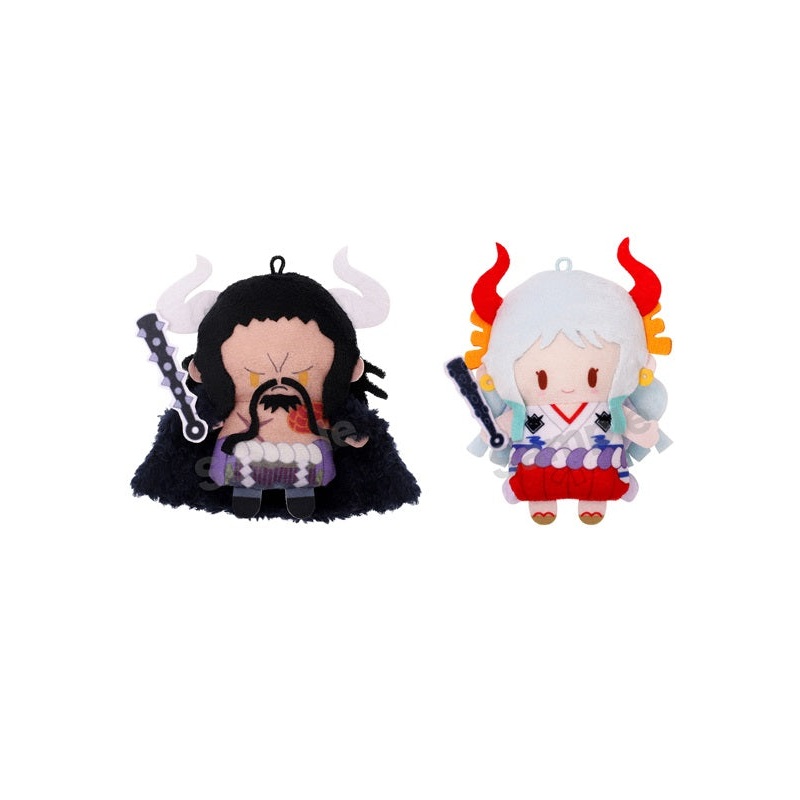 One Piece Movic Finger Mascot Puppela Set Kaido & Yamato (Plush)
