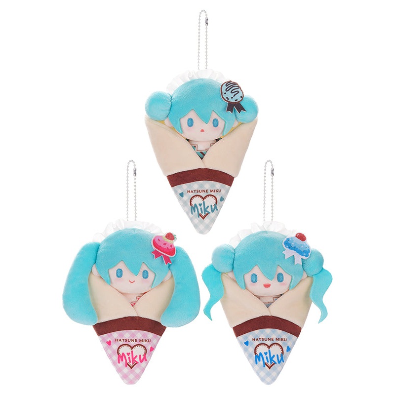Character Vocal Series 01: Hatsune Miku Good Smile Company Character Vocal Series 01: Hatsune Miku Crpe Mascot Keychain