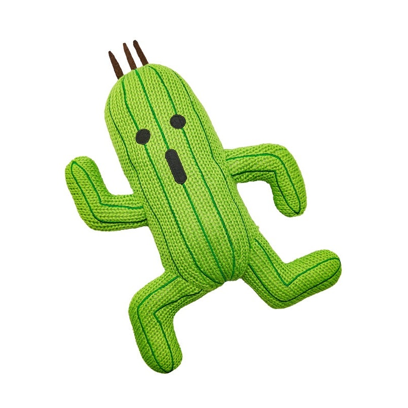 Final Fantasy SQUARE ENIX Knitted Plush Cactuar (Resale)
