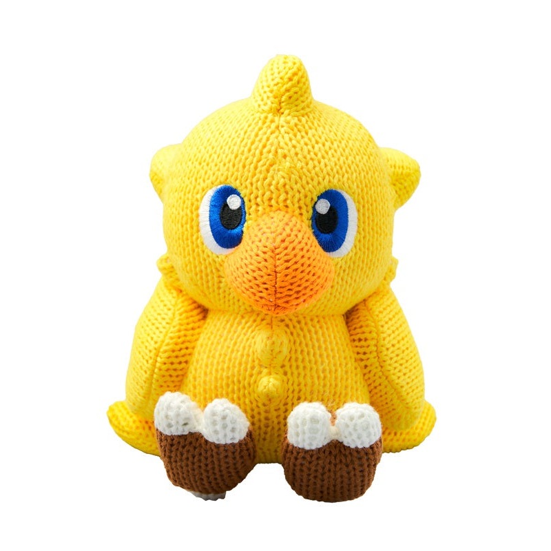 Final Fantasy SQUARE ENIX Knitted Plush Chocobo (Resale)