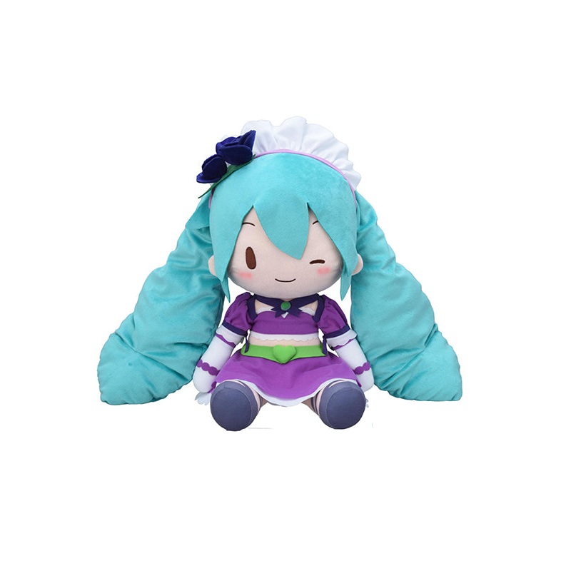 Hatsune Miku x Love and Berry Dress Up and Dance! SEGA fuwa petit Plush Sparkly Purple (LL)