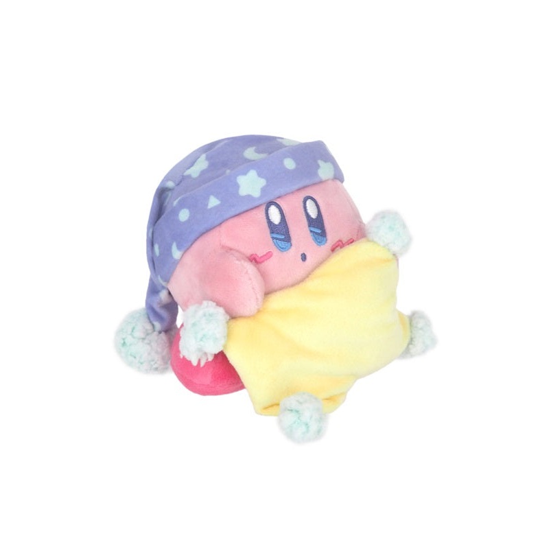 Kirby's Dream Land Sanei-boeki Kirby Sweet Dreams KSD-04 Plush Preparing for Sleep