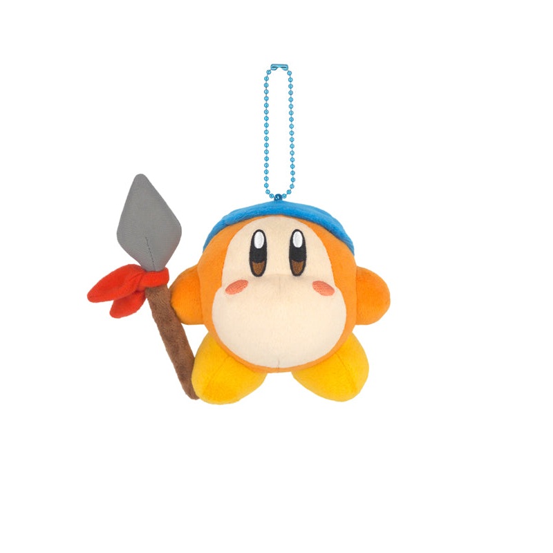 Kirby's Dream Land Sanei-boeki Plush Mascot KPM10 Bandana Waddle Dee Mascot
