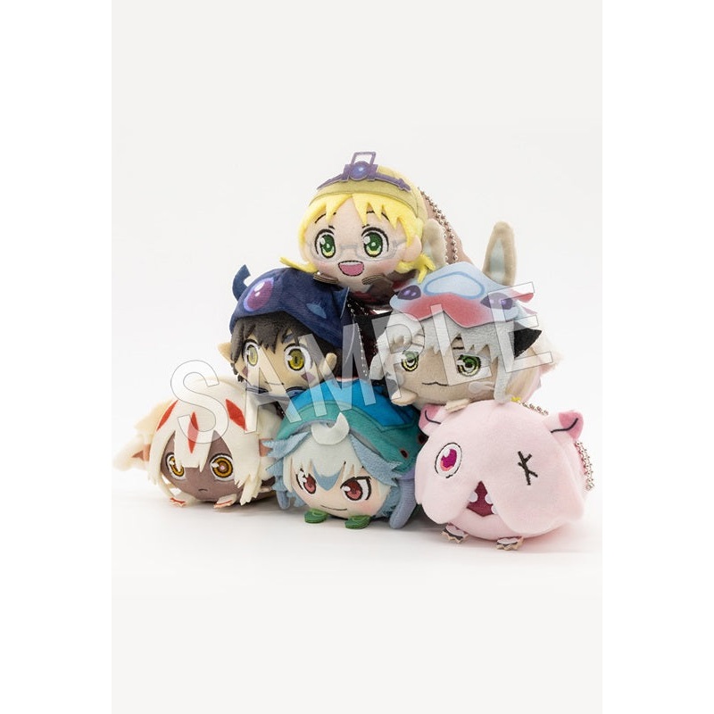 Made in Abyss: The Golden City of the Scorching Sun Chugai Mining Mochikororin Plush Mascot(1 Random)