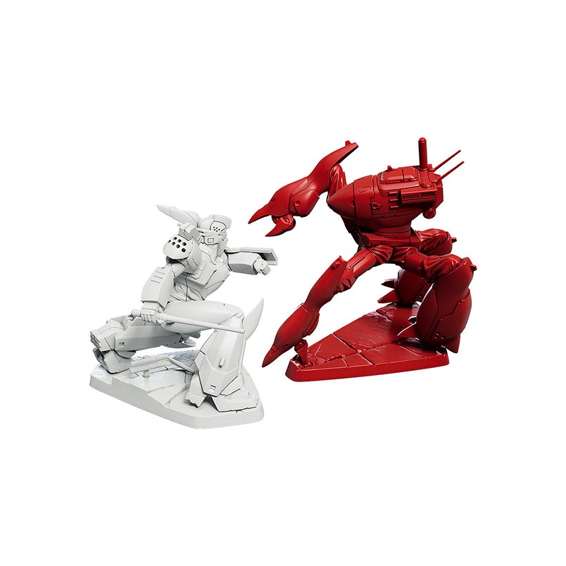 Mobile Police Patlabor PLAMAX MF-71 minimum factory Ingram & Crab-Man High Leg: Labor Color Ver.