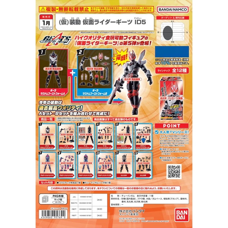 Kamen Rider Geats Bandai Soudou ID 5(2PC Body + Part)