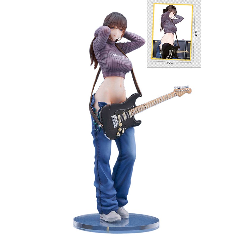 LOVELY GUITAR GIRL ILLUSTRATED BY HITOMIO16 DELUXE VER