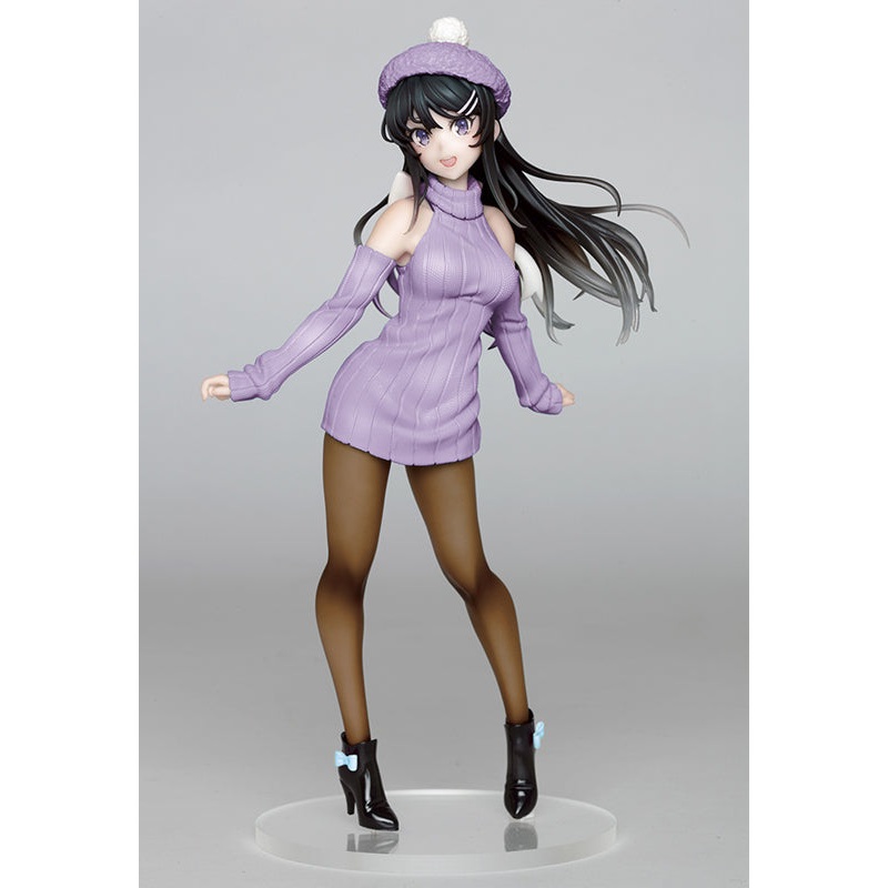 Rascal Does Not Dream of Bunny Girl Senpai TAITO Coreful Figure Mai Sakurajima Knit One-piece Ver. Renewal Edition