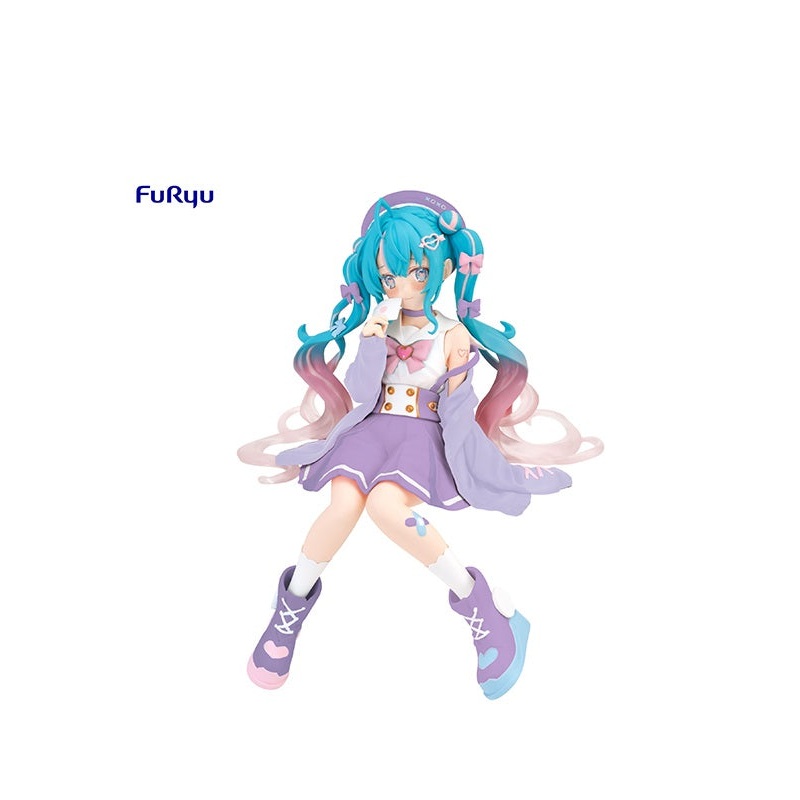 Hatsune Miku FuRyu Noodle Stopper Figure Hatsune Miku Love Sailor Purple Color ver.