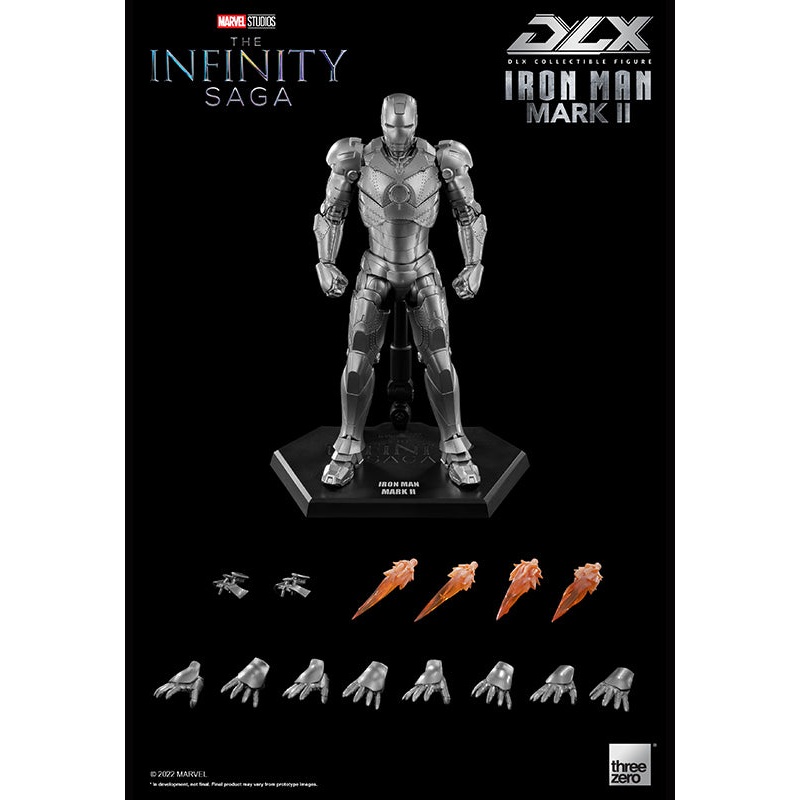 Marvel Studios: The Infinity Saga Threezero DLX Iron Man Mark 2