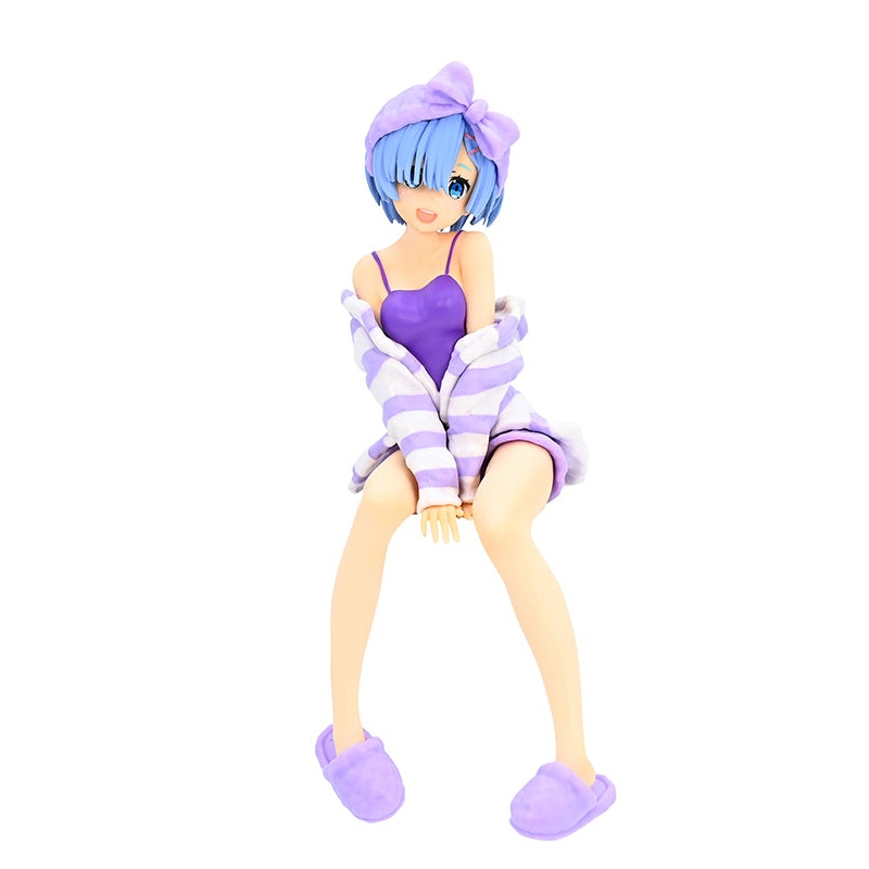 Re:ZERO -Starting Life in Another World- FuRyu Noodle Stopper Figure Rem Room Wear Purple Color ver.