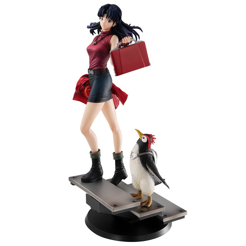 Rebuild of Evangelion MEGAHOUSE GALS series Misato Katsuragi & Pen Pen