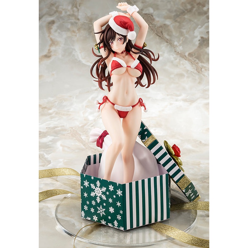 Rent-A-Girlfriend Hakoiri Musume Chizuru Mizuhara Santa Bikini de Fuwamoko 2nd Xmas