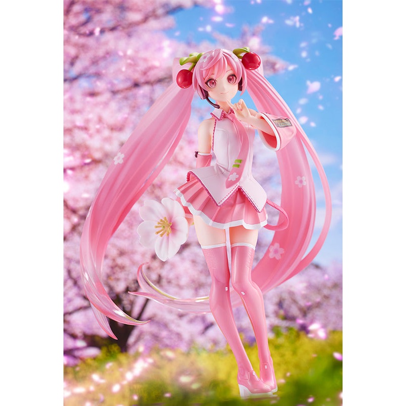 Hatsune Miku TAITO Sakura Miku Figure (Newly Drawn 2021 Ver.) (2nd Run)