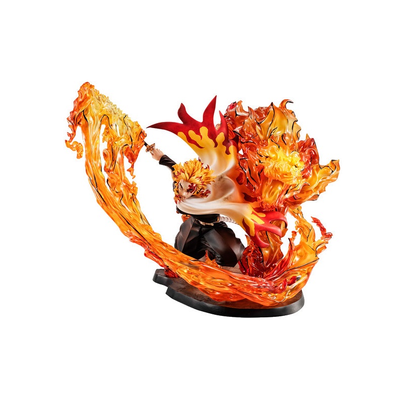 Demon slayerKimetsu no Yaiba  MEGAHOUSE Precious G.E.M.Series Kyojuro Rengoku  Flame Breathing Fifth FormFlame Tiger