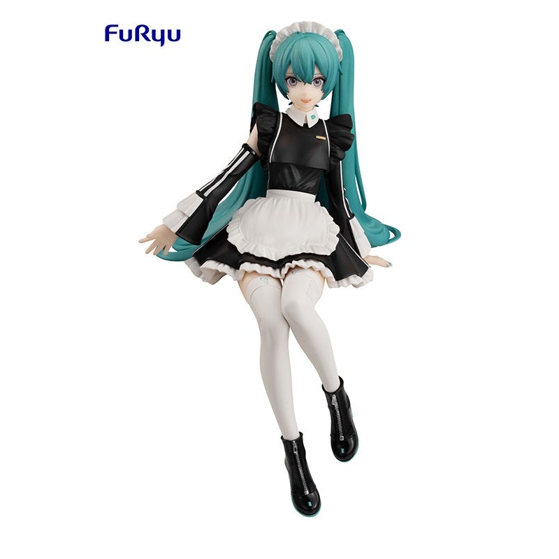Hatsune Miku FURYU Noodle Stopper Figure Hatsune MikuSporty Maid ver.