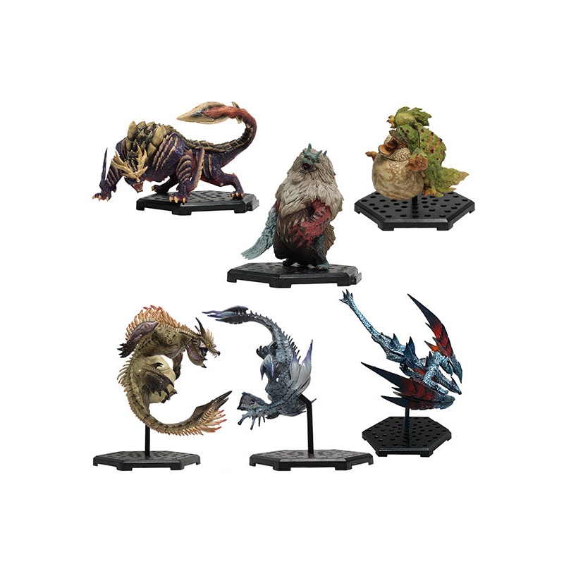 MONSTER HUNTER CAPCOM FIGURE BUILDER Monster Hunter Standard Model Plus THE BEST Vol.192021 (Box of 6)