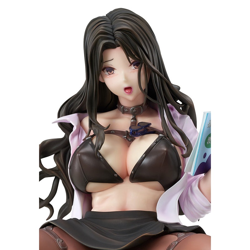 Original LECHERY ANGEL CLUB Vol.10 front cover Female Teacher Ikuko Ooeyama illustration by Monethi