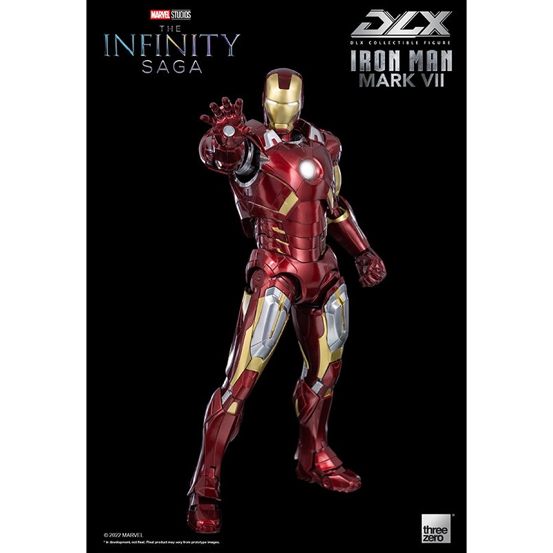 Marvel Studios: The Infinity Saga Threezero DLX Iron Man Mark 7
