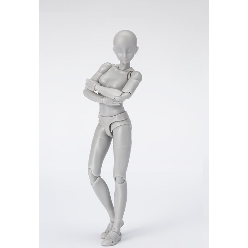 Bandai S.H.Figuarts Body-chan -Sports- Edition DX Set (Gray Color Ver.)(JP)