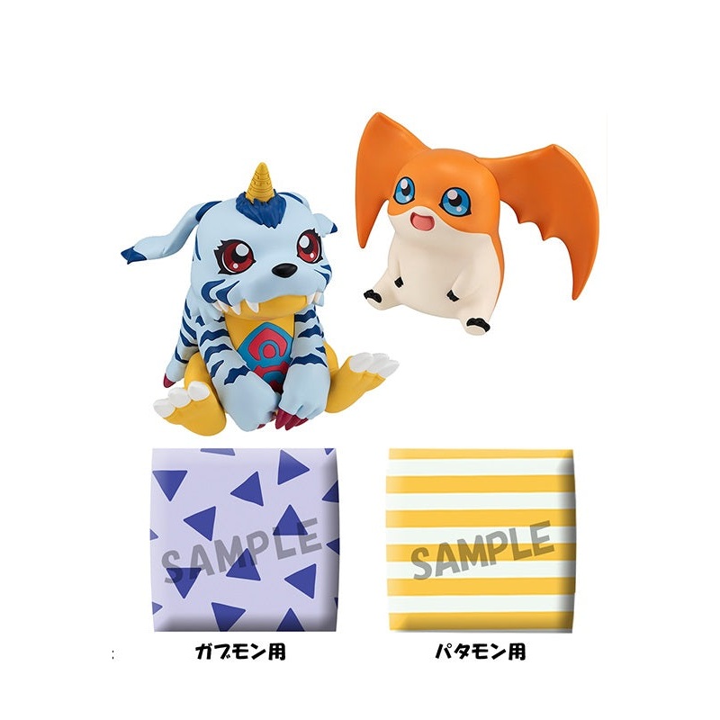 Digimon Adventure MEGAHOUSE Look up GABUMON PATAMON Setwith gift