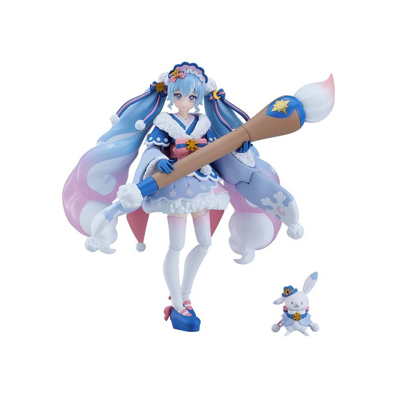 EX-067 Character Vocal Series 01: Hatsune Miku figma Snow Miku: Serene Winter ver.