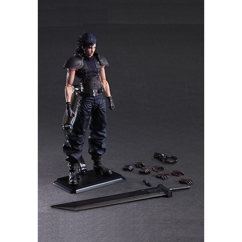 Final Fantasy VII Reunion Crisis Core Square Enix Play Arts Kai Zack Fair Soldier Class 1st(JP)
