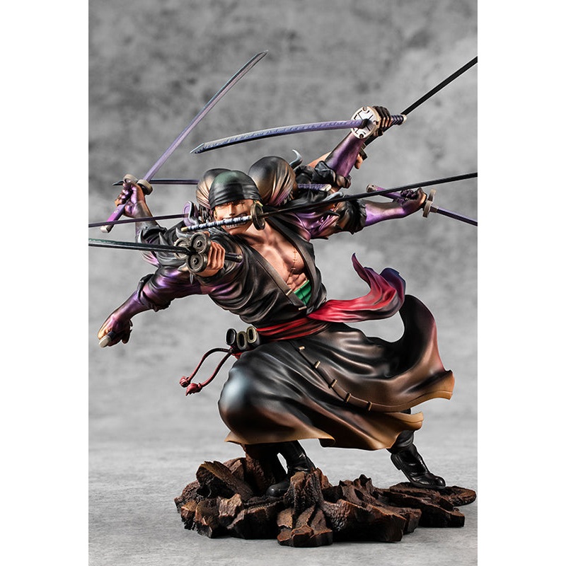 ONE PIECE MEGAHOUSE Portrait.Of.Pirates WA-MAXIMUM Roronoa Zoro ver. Demon Spirit Kyuutou-ryuu Asura (Limited Repeat)