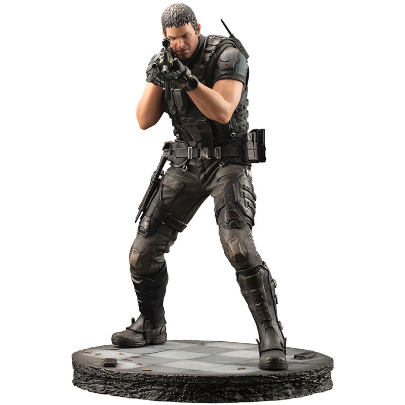 RESIDENT EVIL: VENDETTA Kotobukiya CHRIS REDFIELD RENEWAL PACKAGE ARTFX STATUE