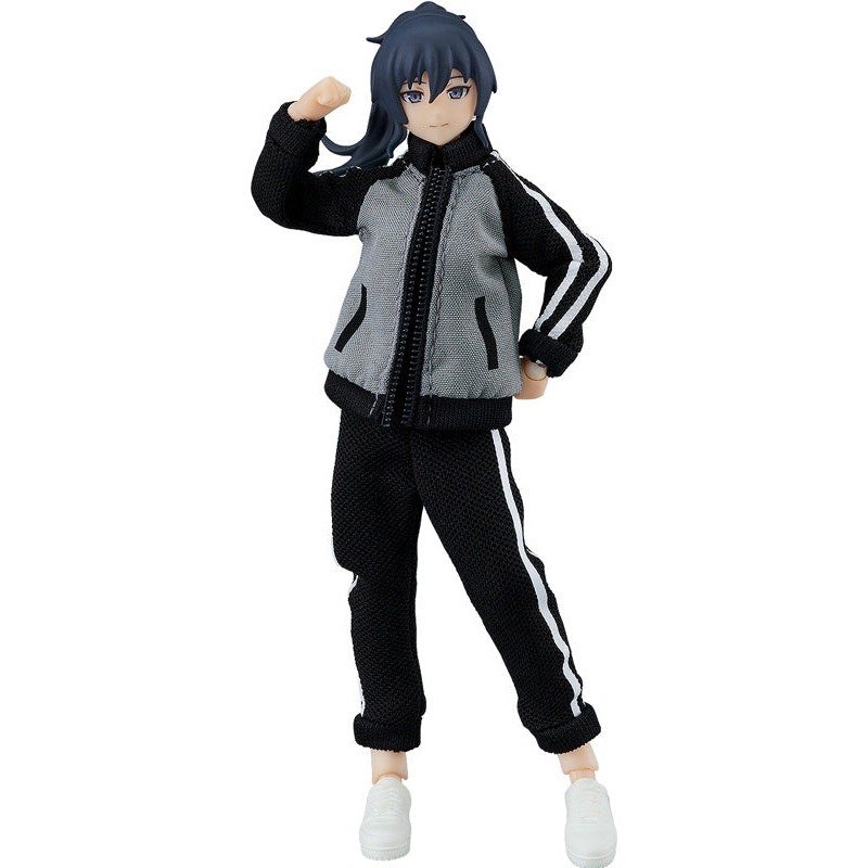 601 figma Styles figma Female Body (Makoto) with Tracksuit + Tracksuit Skirt Outfit