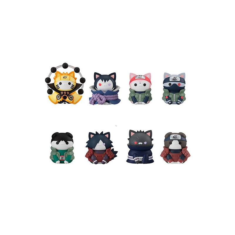 Naruto Shippuden Nyaruto! MEGAHOUSE MEGA CAT PROJECT LAST BATTLE ver.(Set 8)