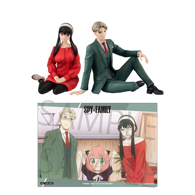 SPY  FAMILY MEGAHOUSE G.E.M. Series Palm size Loid Yor Setwith gift
