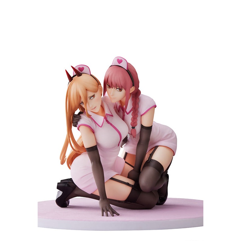 Chainsaw Man FuRyu F:NEX Power & Makima Nurse Ver.