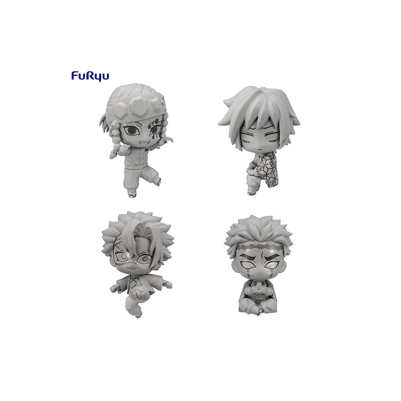 Demon Slayer: Kimetsu no Yaiba FuRyu Chokotto Hikkake Figure Petit 3(set of 4)